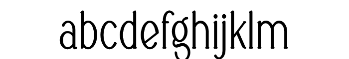 Mingus Font LOWERCASE