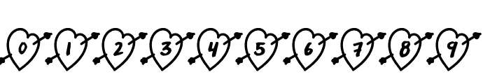 Mini Love Font OTHER CHARS