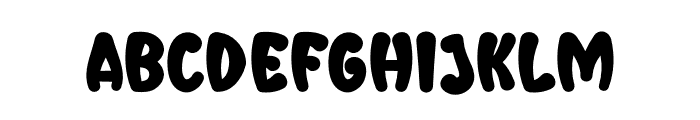 MiniBanana Font UPPERCASE