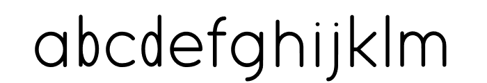 Minibird Font LOWERCASE