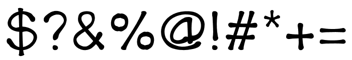 Minimalbone Font OTHER CHARS