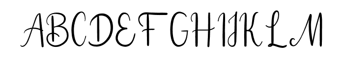 Minimalist Farmhouse Font UPPERCASE