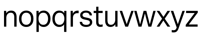 Minimalist Regular Font LOWERCASE