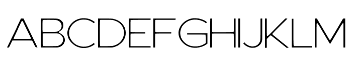Minimalist Sans Regular Font UPPERCASE