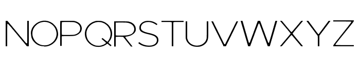 Minimalist Sans Regular Font UPPERCASE
