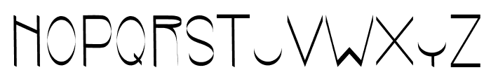 Minimalist Something Font LOWERCASE