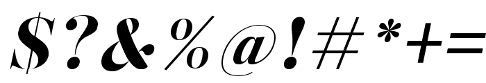 Minimalist Vonesa Italic Font OTHER CHARS