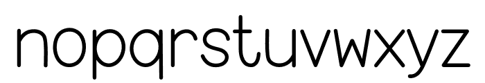 Minimalist1 Font LOWERCASE