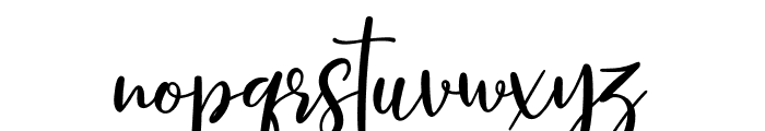 Minista Font LOWERCASE