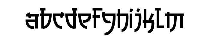 Minsun Font LOWERCASE