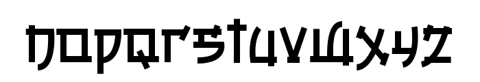 Minsun Font LOWERCASE