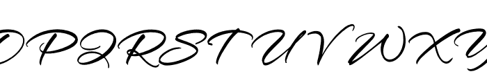 Minute Elegant Font UPPERCASE