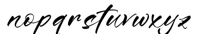 Minute Elegant Font LOWERCASE