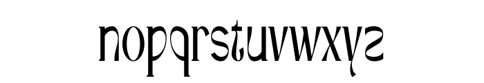 Minyanot Font LOWERCASE