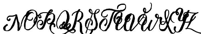 Mira-Italic Font UPPERCASE