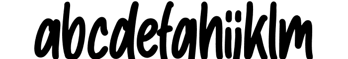 Miracle Boy Font LOWERCASE