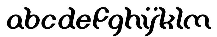 Miracle Italic Font LOWERCASE