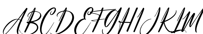 Miracle Signature Font UPPERCASE