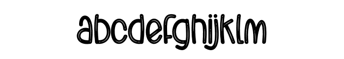 Miracle Starlight Font LOWERCASE