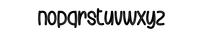 Miracle Starlight Font LOWERCASE