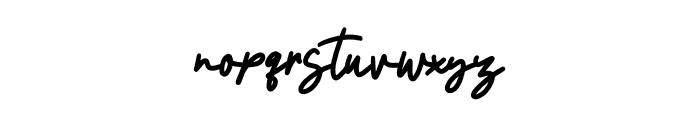 Miracles Signature Font LOWERCASE