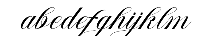 Miragella Font LOWERCASE
