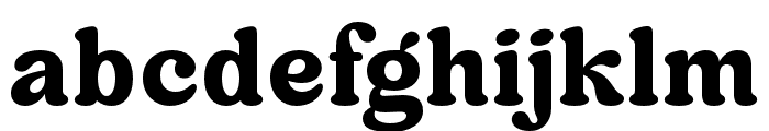 Miragle-Regular Font LOWERCASE