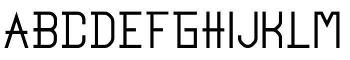 Mircea Regular Font LOWERCASE