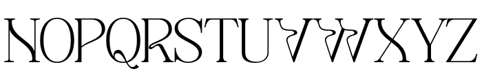 Mirevya Font UPPERCASE