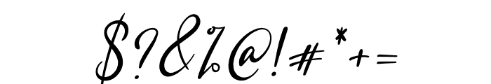 Mirrabella  Italic Font OTHER CHARS