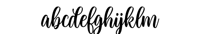 Mirthful Font LOWERCASE