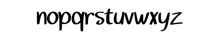 Misqin Regular Font LOWERCASE