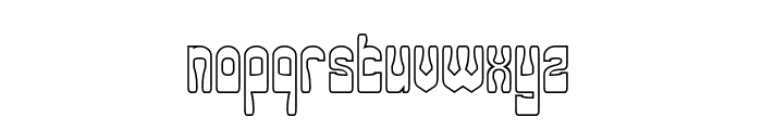 Miss Sunshine-Hollow Font LOWERCASE