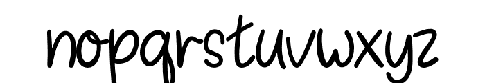 Miss Unicorn Font LOWERCASE