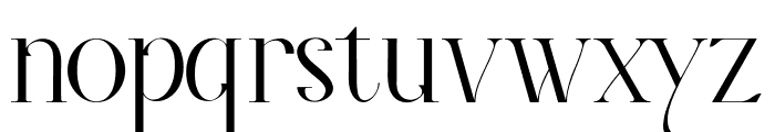 Missay Font LOWERCASE