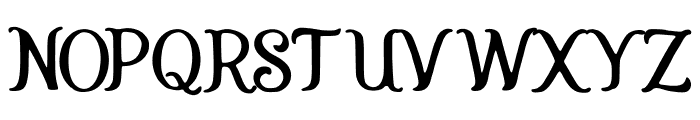 Missouri Font UPPERCASE