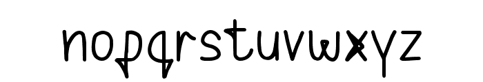 Missyu-Regular Font LOWERCASE