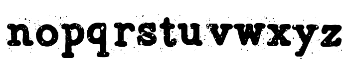 Mistage-Stamp Font LOWERCASE