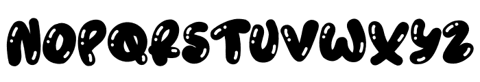Mister Bubble Regular Font UPPERCASE