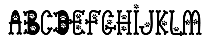 Mister Dogy Font LOWERCASE