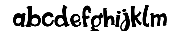 Mister Froggie Regular Font LOWERCASE