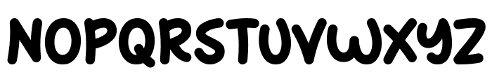 Mister Justice Font UPPERCASE