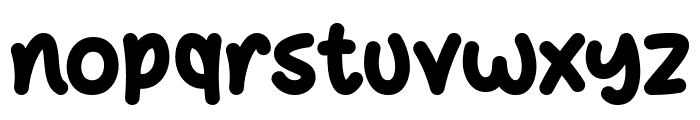 Mister Justice Font LOWERCASE