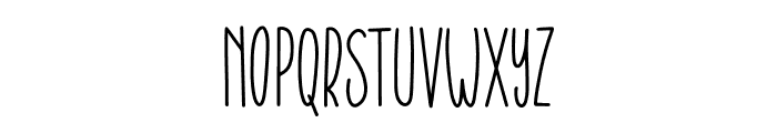 Mister Thing Font UPPERCASE
