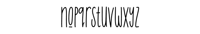 Mister Thing Font LOWERCASE