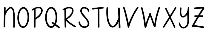Misterius Font UPPERCASE