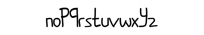 Misterplay Font LOWERCASE