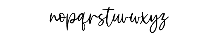 Mistery Charms Regular Font LOWERCASE