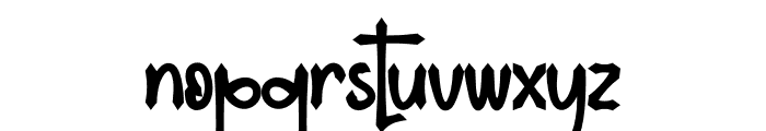 Mistery Christmas Font LOWERCASE