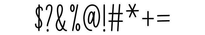 Mistery Nightmare Font OTHER CHARS